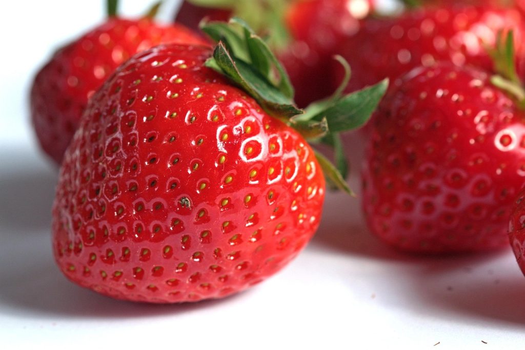 Strawberries of benefits
